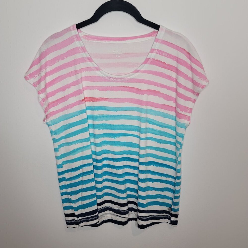 T By Talbots Blouse Womens Medium Petite